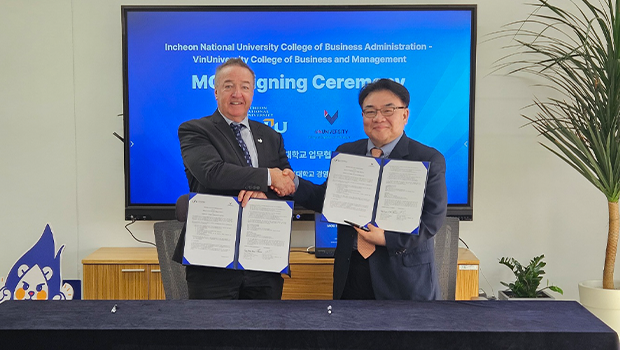 국립인천대학교 경영대학–베트남 Vin University, 글로벌 교육·연구 협력 MOU 체결 대표이미지