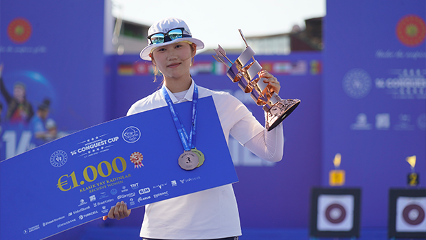인천대 양궁부 이주예, 2026 컨케스트 컵 단체전 우승 및 개인전 3위 쾌거 대표이미지